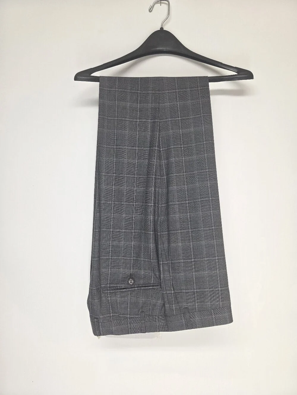Canali 1934 Gray Glen Plaid 2-Piece Suit 42R(EU 56R) 36W Made in Italy 100% Wool